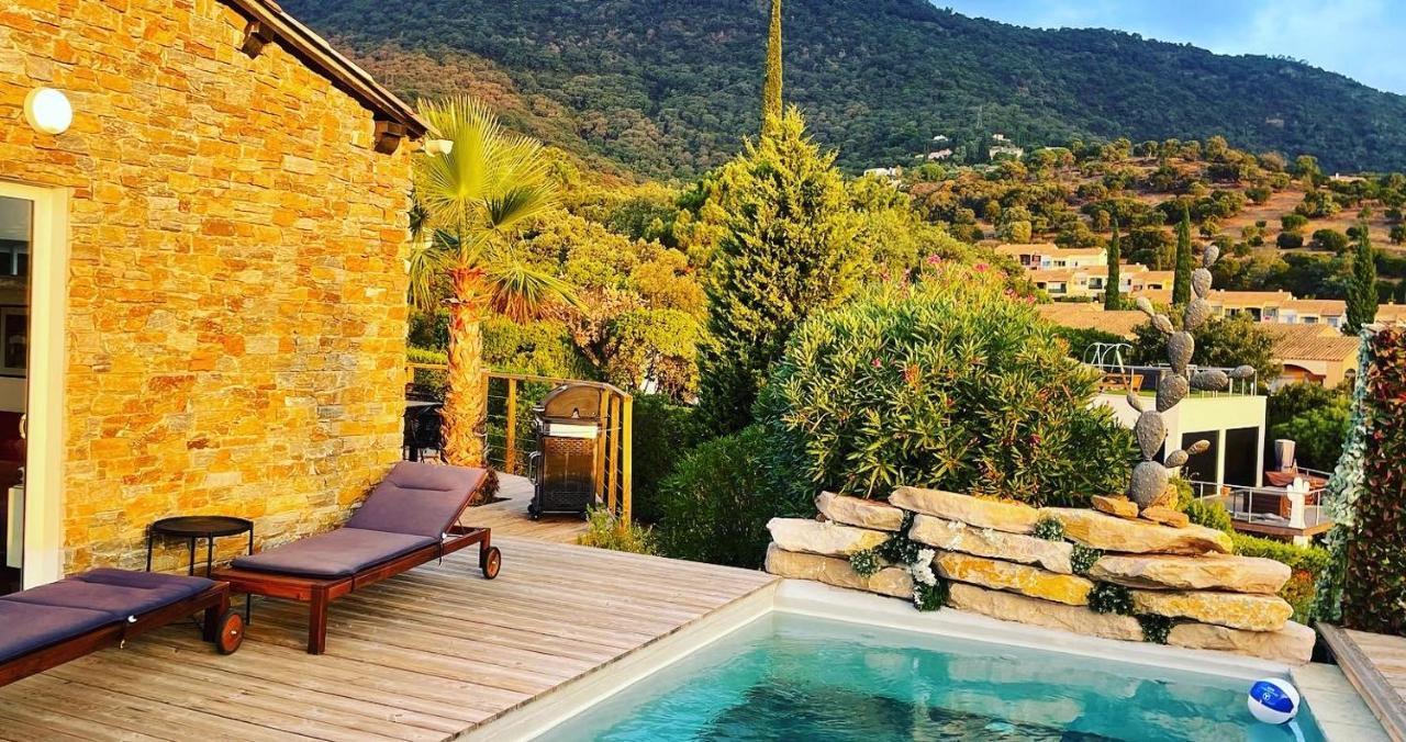 Villa Perla Saint-Tropez Cavalaire Sur Mer, 3-5 Chambres, Vue Mer, Piscine Chauffee Avril A Octobre Exterior photo